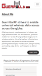 Mobile Screenshot of guerrilla-rf.com